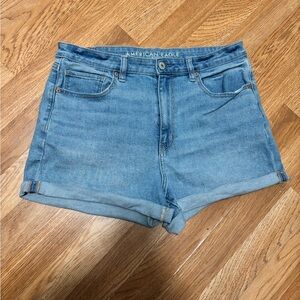 American Eagle Outfitters Light Blue Jean Shorts